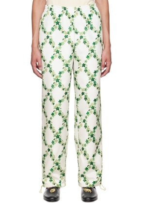 Tanner Fletcher White Ivy League Lounge Pants
