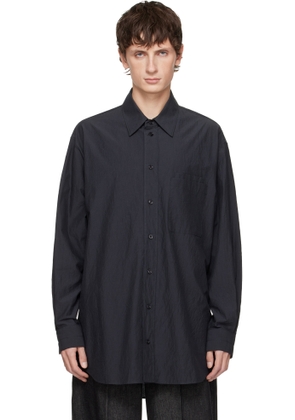 LEMAIRE Black Double Pocket Shirt