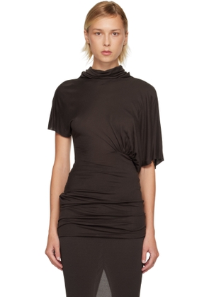 Rick Owens Lilies Brown Concordians Lilith T-shirt