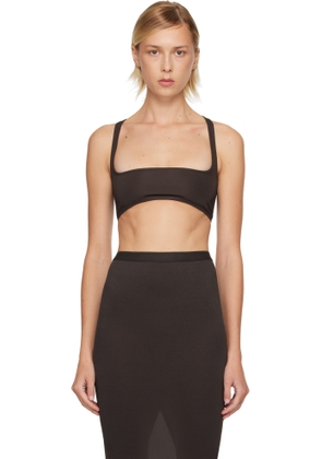 Rick Owens Lilies Brown Concordians Unhorny Tank Top