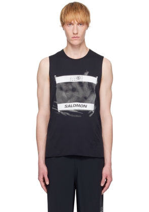 MM6 Maison Margiela Black Salomon Edition Crewneck Tank Top
