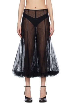 Renaissance Renaissance Black Loulou Tulle Trousers