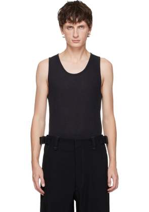 LEMAIRE Black Debardeur Tank Top