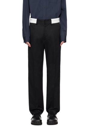 Palm Angels Black Sartorial Trousers