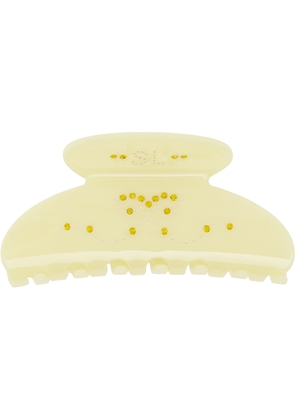 Sandy Liang Yellow Princess Hair Claw Hair Clip