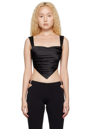 Miaou Black Tati Tank Top