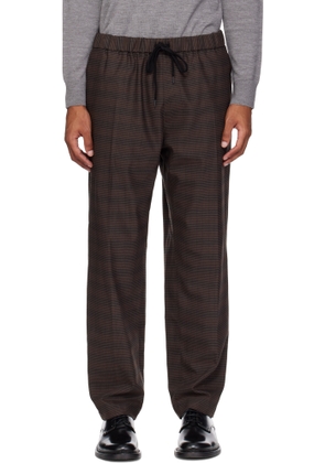 MM6 Maison Margiela Brown Relaxed-Fit Trousers