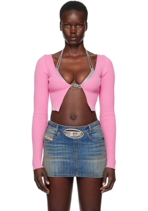 Diesel Pink M-Latina Cardigan