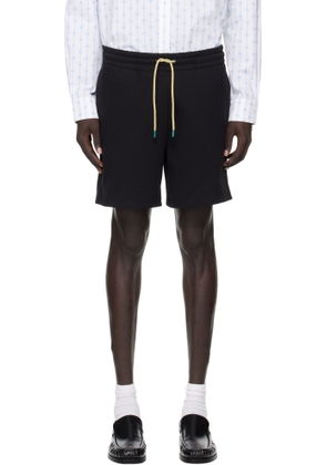 Casablanca Black Montagne Sweat Shorts