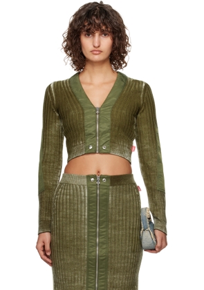 Diesel Khaki M-Asera Cardigan