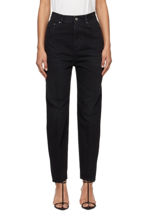 TOTEME Black Tapered Leg Jeans