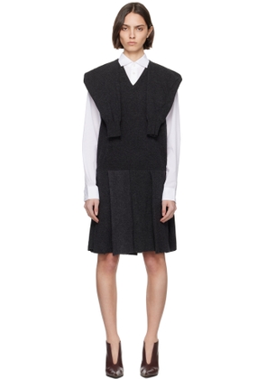 HODAKOVA Pleated Sleeve Midi Dress