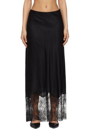 Holzweiler Black Leila Lace Maxi Skirt