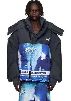 Gerrit Jacob Black Padded Jacket