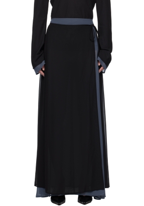 Holzweiler Black & Blue Leika Maxi Skirt