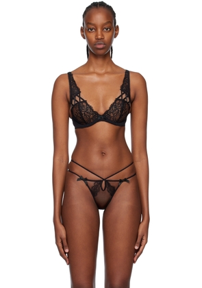 Agent Provocateur Black Cordellia Bra