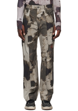 KUSIKOHC Brown Burn Trousers