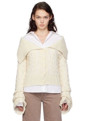 Holzweiler Off-White Sophie Cardigan