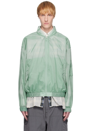 MM6 Maison Margiela Blue Salomon Edition Sports Bomber Jacket