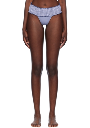 Frankies Bikinis Navy Sofie Micro Bikini Bottoms