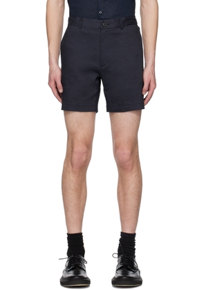 Theory Navy Curtis Shorts