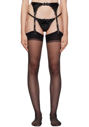 Agent Provocateur Black Zarya Garter Belt