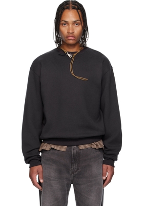 OUR LEGACY Gray Perfect Sweatshirt