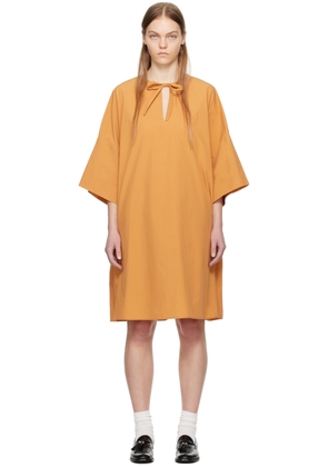 Weekend Max Mara Yellow Caro Minidress