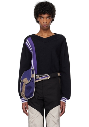 Kiko Kostadinov Black Ostro Sweater