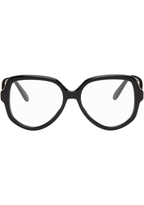 LOEWE Black Thin Glasses