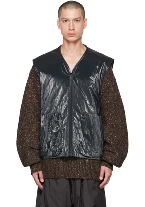 A. A. Spectrum Black & Brown Kardiel Cardigan Set