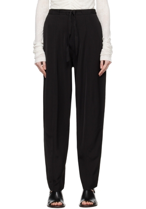 BITE Black Evening Belted Trousers