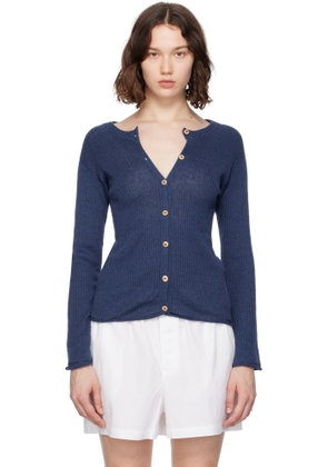 Baserange Blue Drip Cardigan