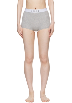 Versace Underwear Gray 90s Vintage Boy Shorts