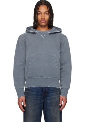 OUR LEGACY Blue Relic Hoodie