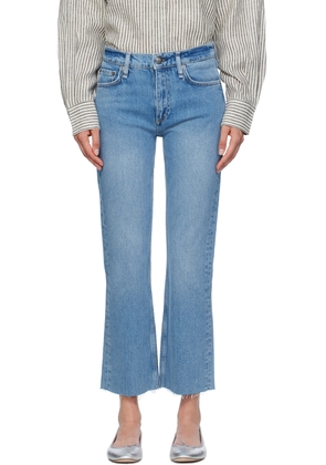 rag & bone Blue Peyton Ankle Bootcut Jeans