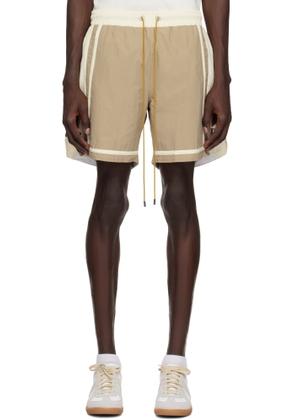 Rhude Beige Moonlight Shorts