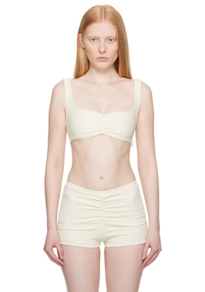 Belle Anna Off-White Eira Bikini Top