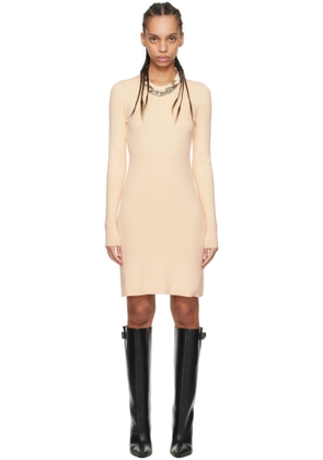 Rabanne Off-White Knitted Minidress