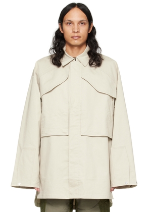 A. A. Spectrum Beige Escalade Shirt