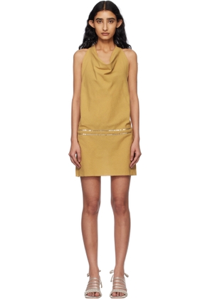 Gimaguas Beige Costa Minidress