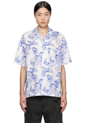 Isabel Marant Blue Lazlo Ginkgo Shirt