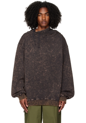 A. A. Spectrum Black Closed Circuit Hoodie