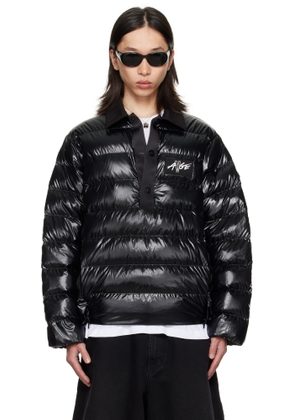 Moncler Genius Moncler x A$AP Rocky Black Vardar Shirt Down Jacket