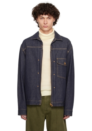 Moncler Genius Mercedes-Benz by NIGO Navy Nepit Denim Jacket