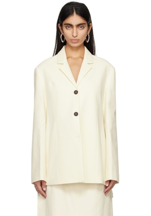 Studio Nicholson Off-White Weston Blazer