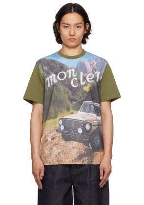 Moncler Genius Mercedes-Benz by NIGO Khaki Short Sleeve T-shirt