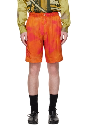 Ahluwalia Orange Bassar Shorts