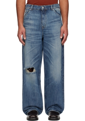 OUR LEGACY Blue Vast Cut Jeans