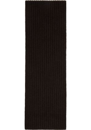 Maison Margiela Brown Cashmere Scarf